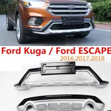 Авто бампера для Ford Kuga ESCAPE. бампер Высококачественная тарелка Фирменная Новинка ABS спереди+ сзади автомобиля интимные аксессуары