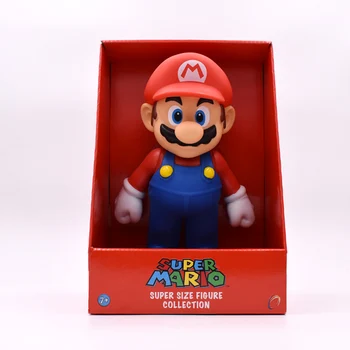 

23 cm Anime Figura Super Mario Bros Mario PVC Action Figure Doll Collectible Model Baby Toy Christmas Gift For Children