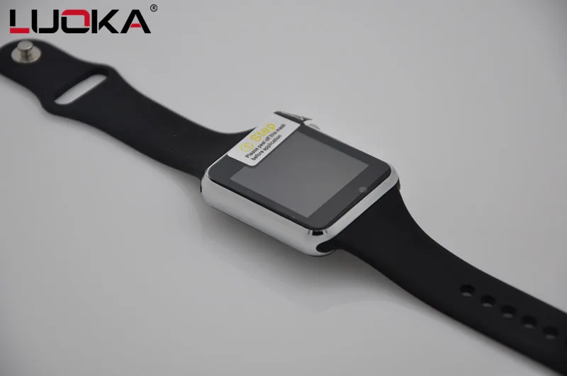 LUOKA A1 Смарт часы с Шагомер камера сим-карта вызова Smartwatch для Xiaomi Huawei HTC Android телефон лучше, чем Y1 DZ09