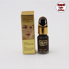 Светлые цвета кофе DSH импорт чернил татуаж Микро Пигмент чернила татуировки 10 мл/бутылки краски набор для 3D карандаш для бровей
