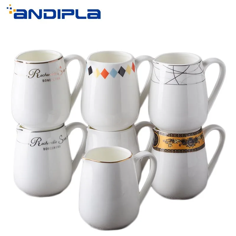Creative Ceramic Milk Jugs Creamer Cup Coffee Pot Juice Kettle Coffee