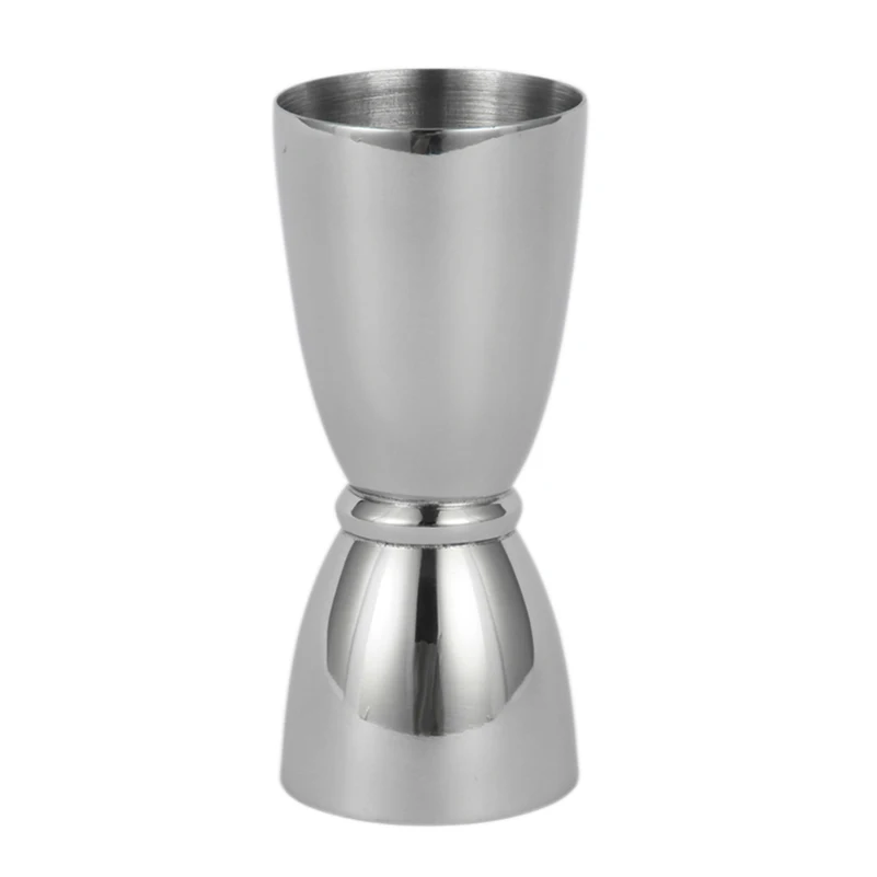 30ml 40ml Mirror Surface Silver Color Stainless Steel Jigger Measuring