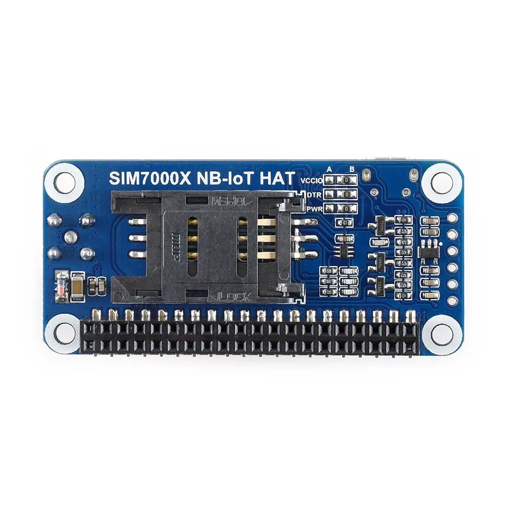 Шляпа Waveshare NB IoT/eMTC/EDGE/GPRS/GNSS для RPi Zero/Zero W/Zero WH/2B/3B/3B + на основе SIM7000E поддерживает TCP UDP