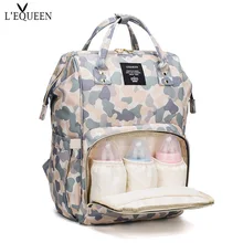 LEQUEEN красочный подгузник рюкзак Портативная сумка для мамочки для подвешивания на коляску большая емкость сумка для ухода за ребенком