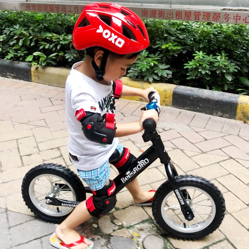 NEW Kids Roller Ice Skating Cycling Protective Gear Children Skateboard Bicycle Helmet Knee Support Elbow Hip Pad 4-8PCS Set