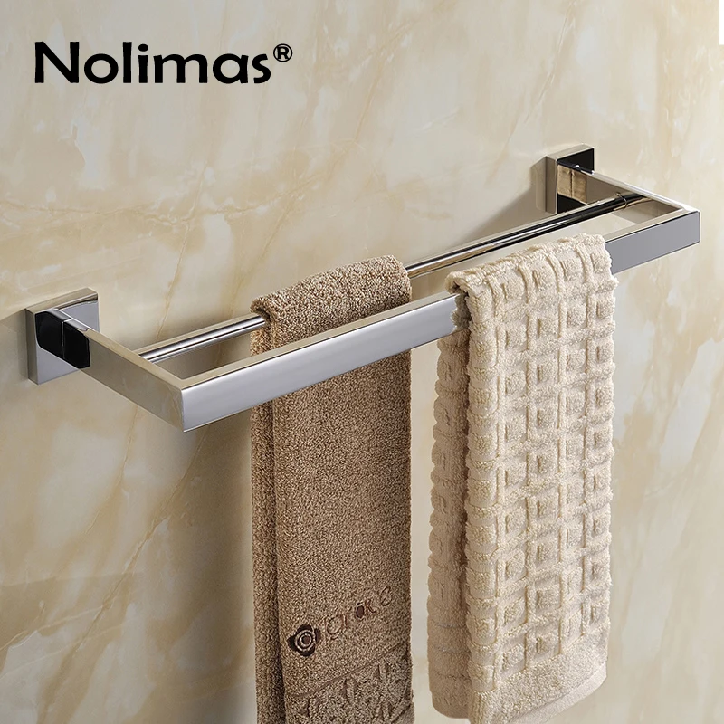 SUS 304 Stainless Steel Bathroom Accessories Set Robe Hook Towel Bar And Mirror Polished Toilet Paper Holder Clothes