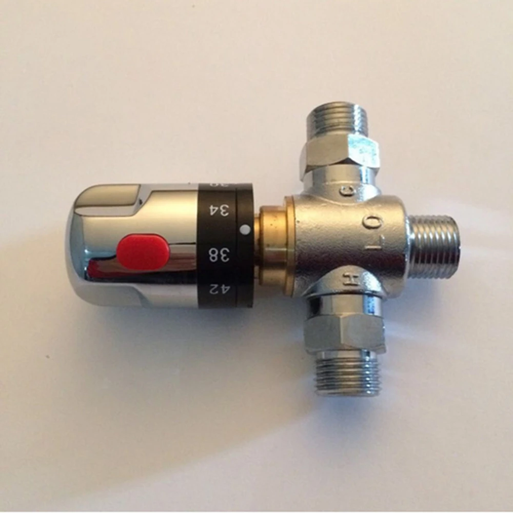 Bathroom-Accessories-Thermostatic-valve-Chrome-Finished-Standard-1-2-Brass-ReplacementCeramic-Cartridge-Mixer-Faucet-Valves