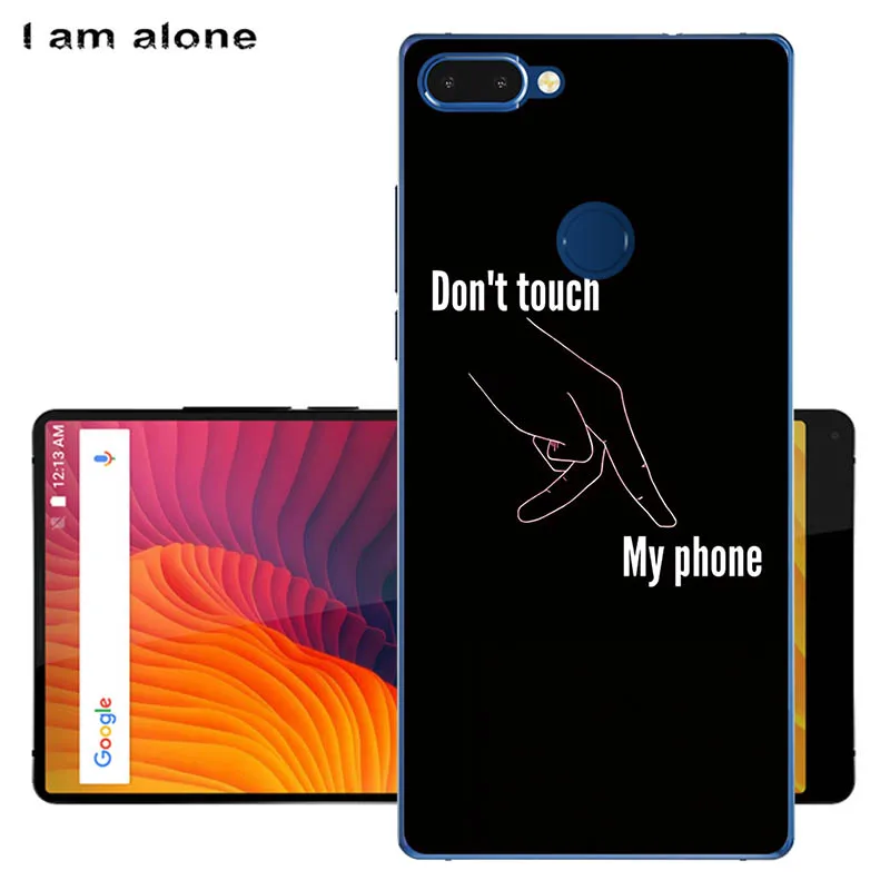 Чехлы для телефонов I am alone для Vernee Mix 2, 6,0 дюйма, мягкие чехлы из ТПУ для мобильных телефонов с мультяшным принтом для Vernee Mix, 2 сумки - Цвет: Soft TPU U10