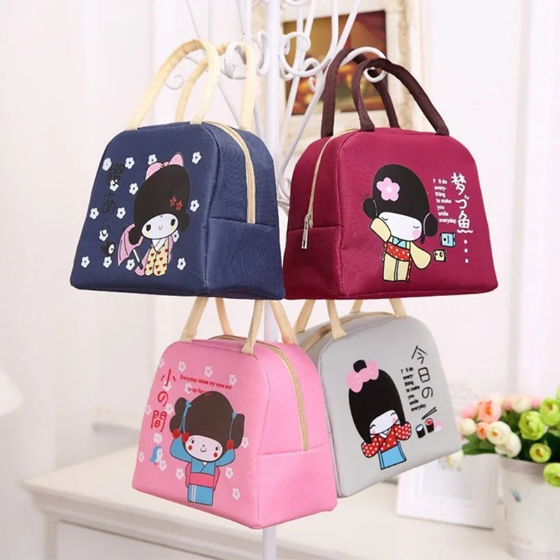 Baby Cute Insulation Bags Feeding Milk Bottle Warmer Japan Anime Mini Mummy Portable Food Breast Milk Kettle Thermal Tote BB5029 (8)