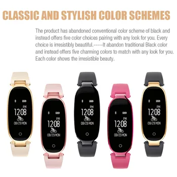 

KINYO Heart Rate Fitness Bracelet women men waterproof Sports Wristband music activity tracker Smartband Bluetooth pk miband 2 3
