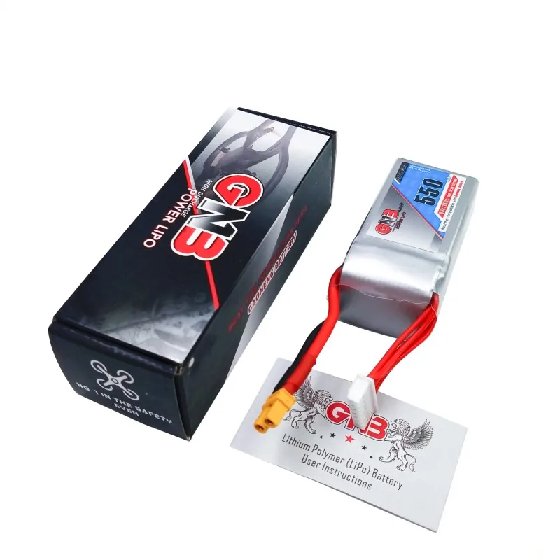 Gaoneng GNB 550 мАч 22 2 в 6S 80C/160C Lipo батарея XT30 или XT60 разъем для FPV гоночного дрона