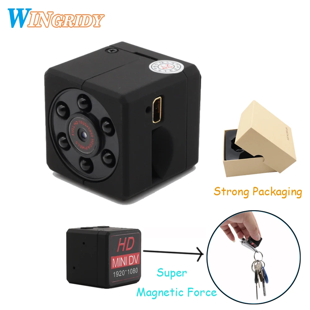 

Original mini camera 2018 newest MD18 Endoscope HD 1080P Infrared Night Vision Mini Camcorder Motion Detection DV Video sq11