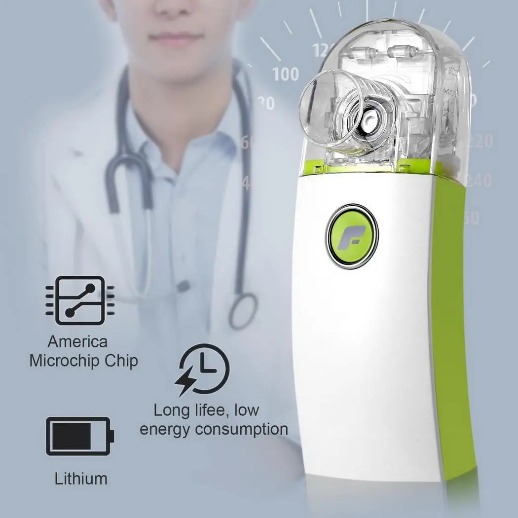 

Portable Nebulizer Handheld Ultrasonic mesh nebulizer Asthma Inhaler rechargeable for Adult Kid Health Care Antarestec New