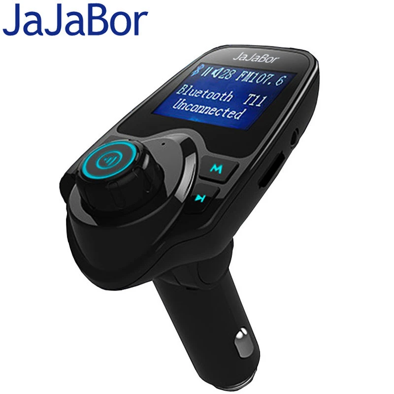 Jajabor ハンズフリーキットfmトランスミッター Mp3音楽プレーヤー デュアルusbカーチャージャー Tfカードホルダー ディスク再生 Fmモジュレーター Bluetooth Car Kit Car Kitbluetooth Car Aliexpress