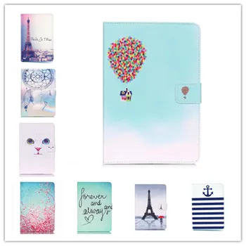 

Painting cat Cover Silicon Leather Case for apple iPad Mini 1 2 3 Flip Book Style Stand with Card Holder For Ipad mini Wallet