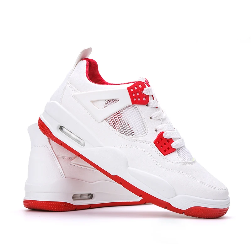 

New Air Soled Breathable White Men Basketball Shoes Travis 2019 Max Uptempo Sneakers Outdoor Sport Trainers Retro 4