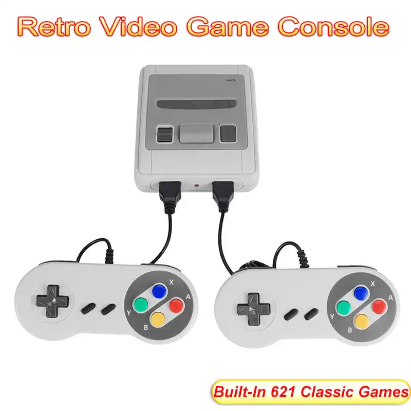 621 classic games built in