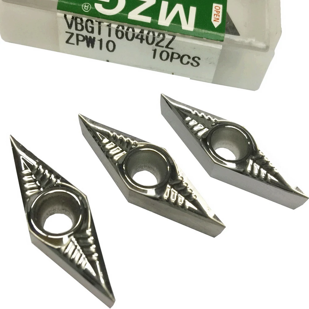 Токарный станок с ЧПУ VBGT110302 Z ZPW10 1 шт.|carbide inserts|lathe cutting toolslathe |
