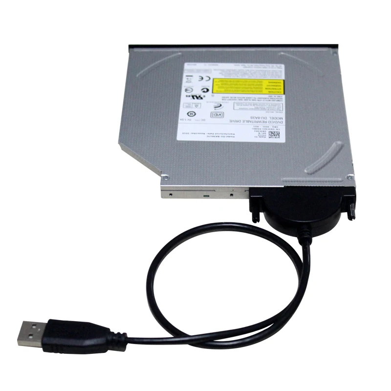 USB-2-0-to-Mini-Sata-II-7-6-13Pin-Adapter-Converter-Cable-Screws-steady-style