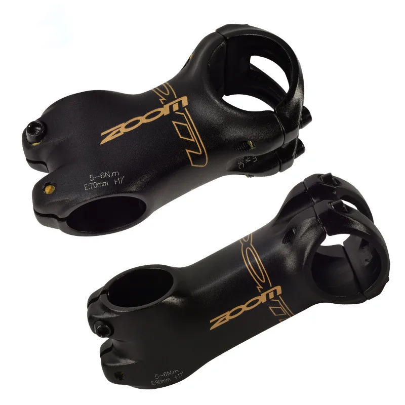 3-D Forging Stand Pipe Aluminum Alloy 70/90mm 17 Degree Bicycle Handle Stand 31.8