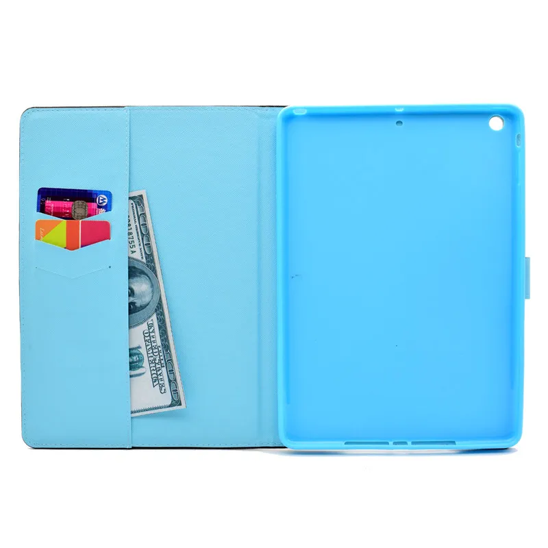 Wekays для Apple Ipad Air Ipad 5 мультфильм цветок кожа флип Fundas чехол для Coque IPad Air IPad 5 IPad5 9,7 "Tablet чехлы