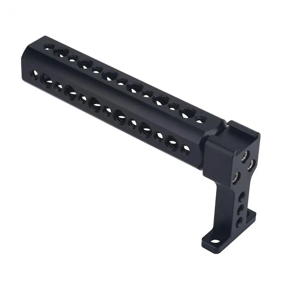 Universal Hot Shoe Camera Extender Bar Stabilizing Top Handle 1/4'' & 3