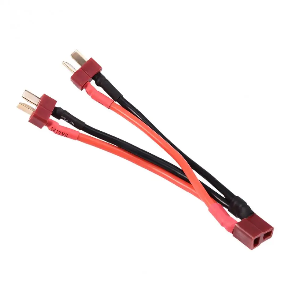 T Plug Lipo RC font b Battery b font Pack Parallel Adapter Connector 1 Female to