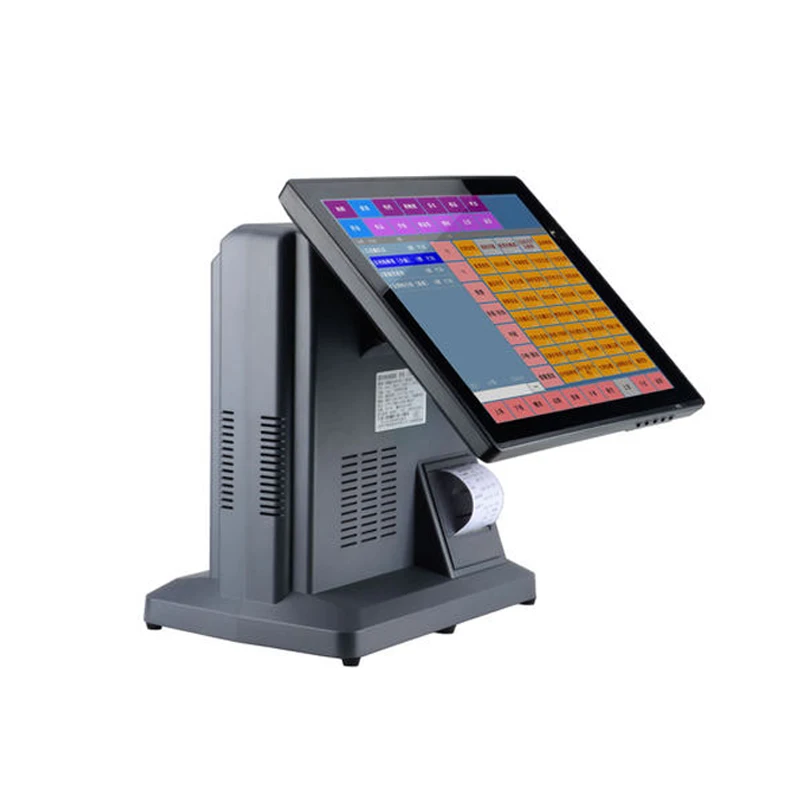 Горячая Распродажа Android Pos с принтером и задним дисплеем клиента/все в одной