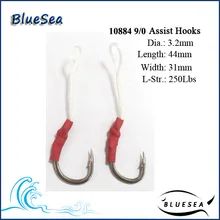 10884 9/0*15 шт./упак. Крючки из нержавеющей стали