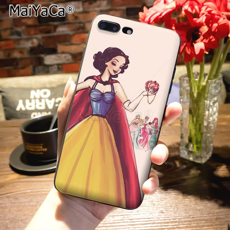 MaiYaCa Принцесса Ариэль Русалочка Снежная принцесса роскошный чехол для телефона для iPhone 8 7 6S Plus X XS MAX XR 5S SE 11pro чехол - Цвет: 11