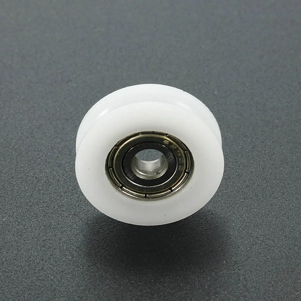 1PCS Round Groove Nylon Pulley Wheels Roller High Carbon Steel U Groove