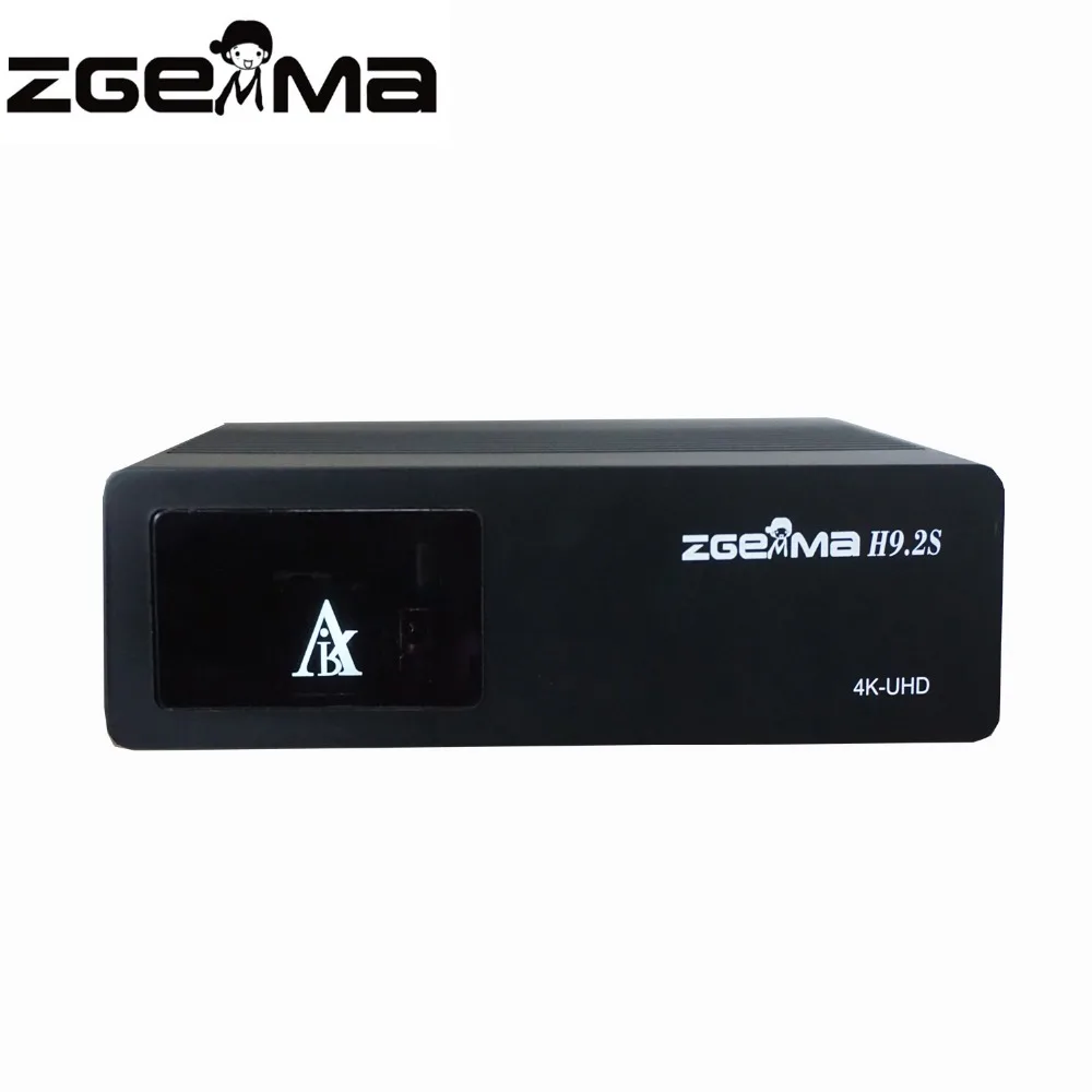 2 шт./лот 4K UHD Zgemma H9.2S * DVB S2X Linux E2 IPTV STALKER twin Satellite TV Reicever WIFI Встроенный|Спутниковое ТВ|