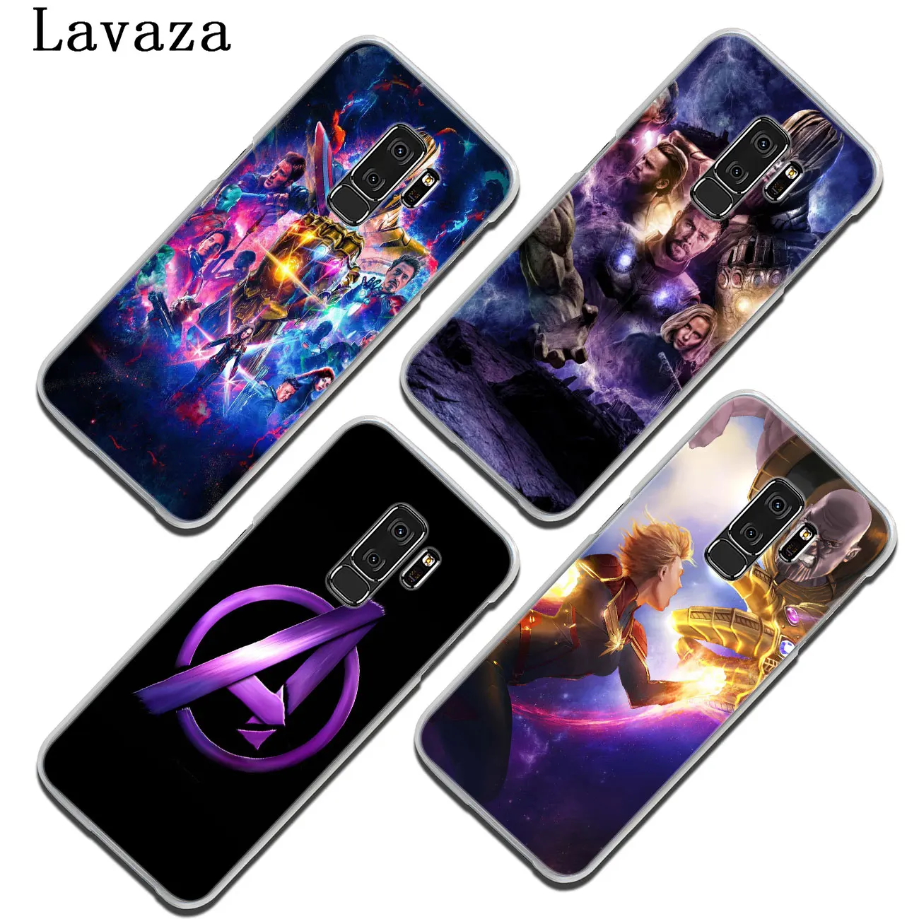 Твердый чехол для телефона Lavaza Avengers Endgame Marvel Captain America Samsung Galaxy S7 S6 Edge S8 S9 + S10 Plus