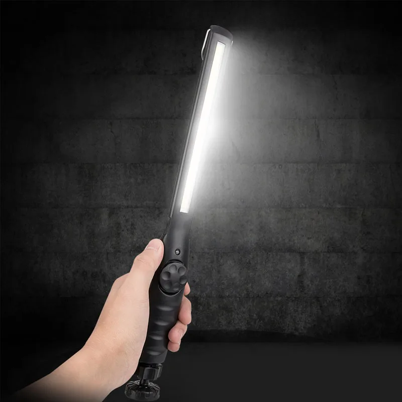 

Ultra-Thin COB LED Emergency Work Tent Light Flashlight With USB Cable Camp Work