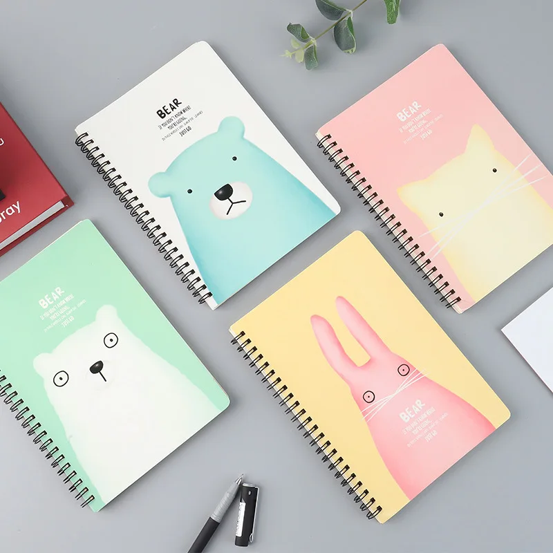Climemo Notebook Creative Stationery Rollover Coil Notebook Small 