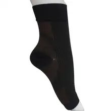 Анти усталость компрессионный рукав на ногу лодыжки мужские женские носки до лодыжки для волейбола тенниса рециркуляции использования боли лодыжки поддержки