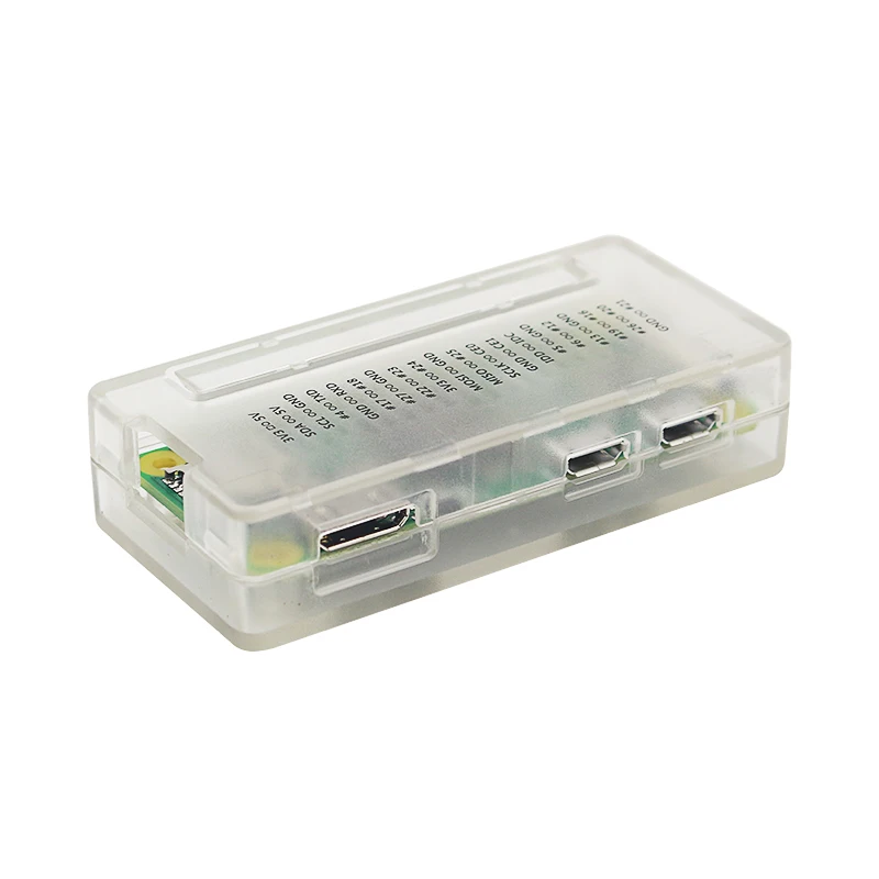 Чехол для Raspberry Pi Zero пластиковый 3 цвета красный синий прозрачный черный W 1