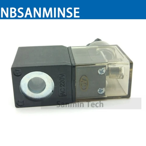 NBSANMINSE DSQ 24 V-240 V Воздушный электромагнитный клапан подключение электронный таймер пневматический клапан Таймер катушки клапана