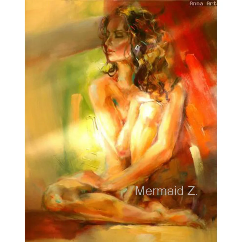 

Artist Handmade Naked Woman painting-naked-woman Sexy Female Lady Woman abstract Oil Painting On Canvas art beautiful women