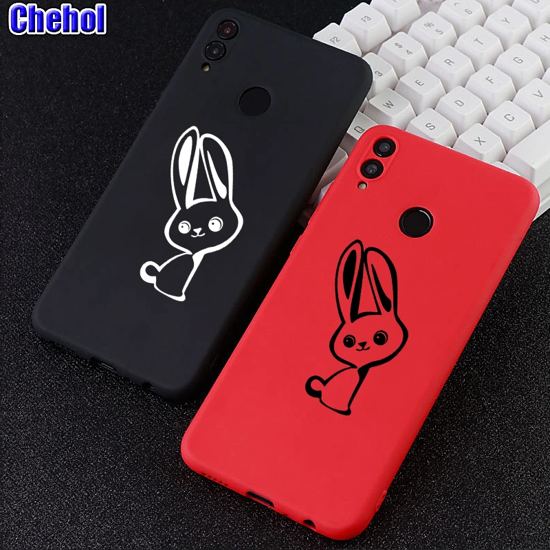 

Funny Mobile Phone Cases for Huawei Honor Note Mate10 Pro 20X Nova3 3i Case Rabbit Soft Silicone Cell Phone Covers Accessories