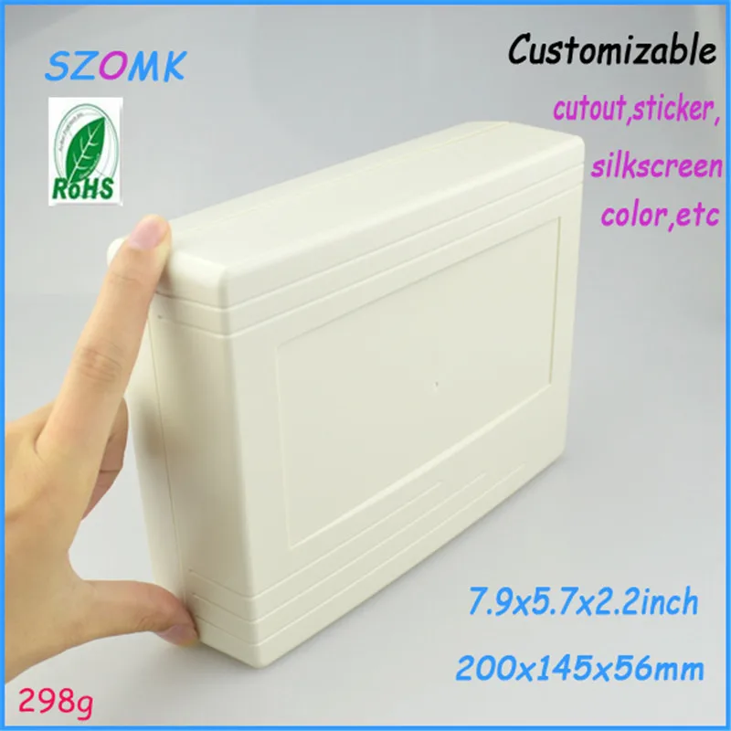 plastic box enclosure electronics junction housing abs plastic instrument enclosure project enclosure housing case szomk diy enclosure (9).jpg