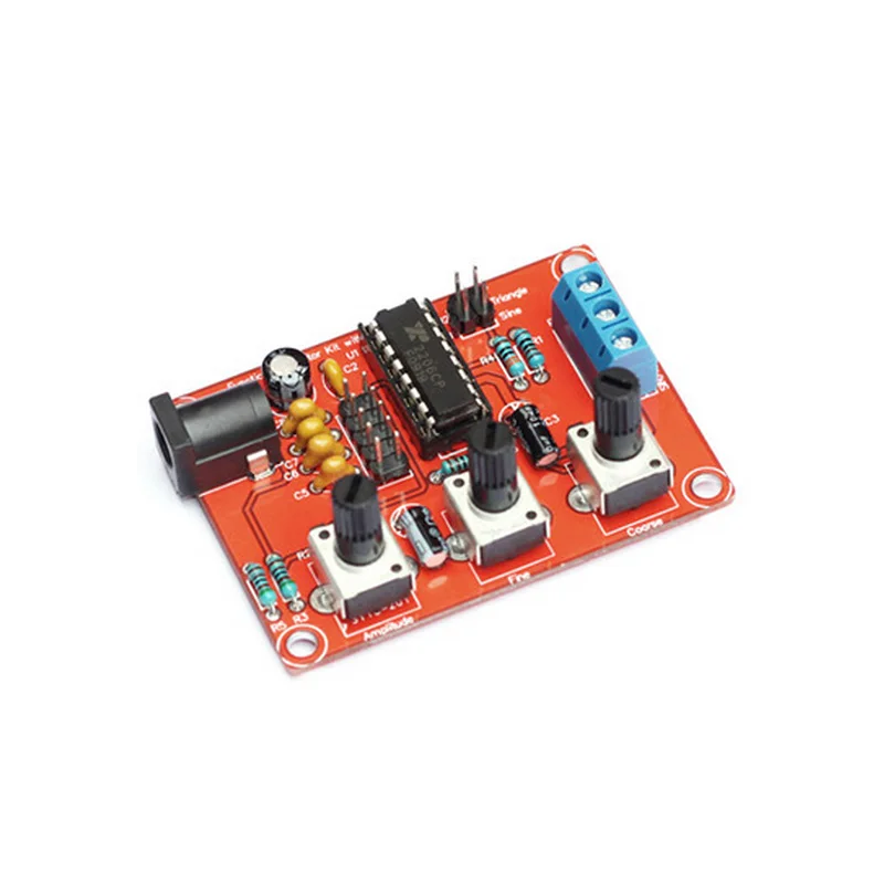 

XR2206 Function Signal Generator Sine Triangle Square 1HZ-1MHZ Wave DIY Kit New