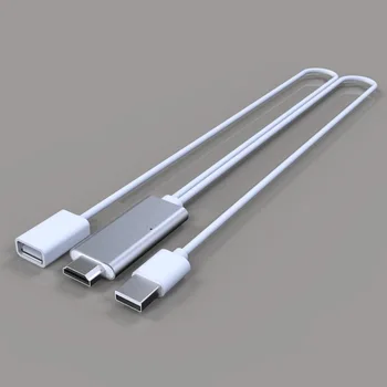 

dhl or fedex 50pcs Newest HDMI Cable HDTV Adapter AV Cable 8 Pin/Micro USB to HDMI 1080P For iPhone For Android