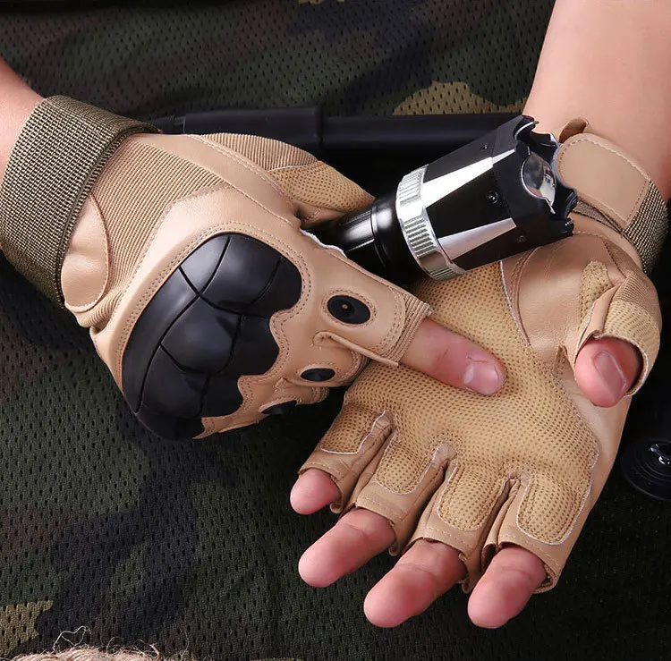 Тактический Прихватки для мангала Военная Униформа армейская пальцев Airsoft Стрельба Шестерни углерода костяшки Половина Finger Фитнес Пояса