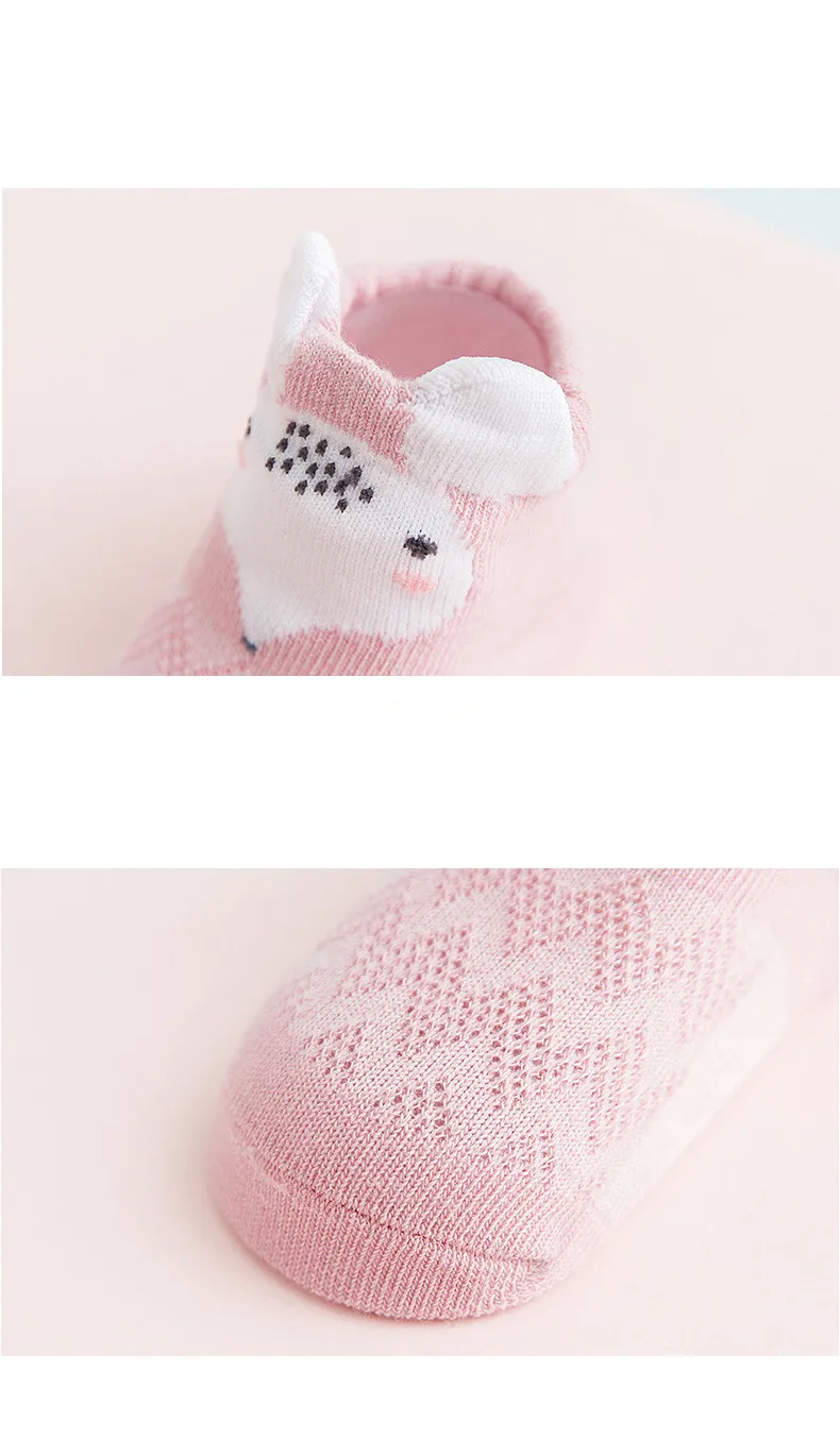 YWHUANSEN 5 пар/лот летние сетчатые носки для новорожденных детские носки с забавными рисунками для девочек Тонкий Мягкий хлопок мальчиков