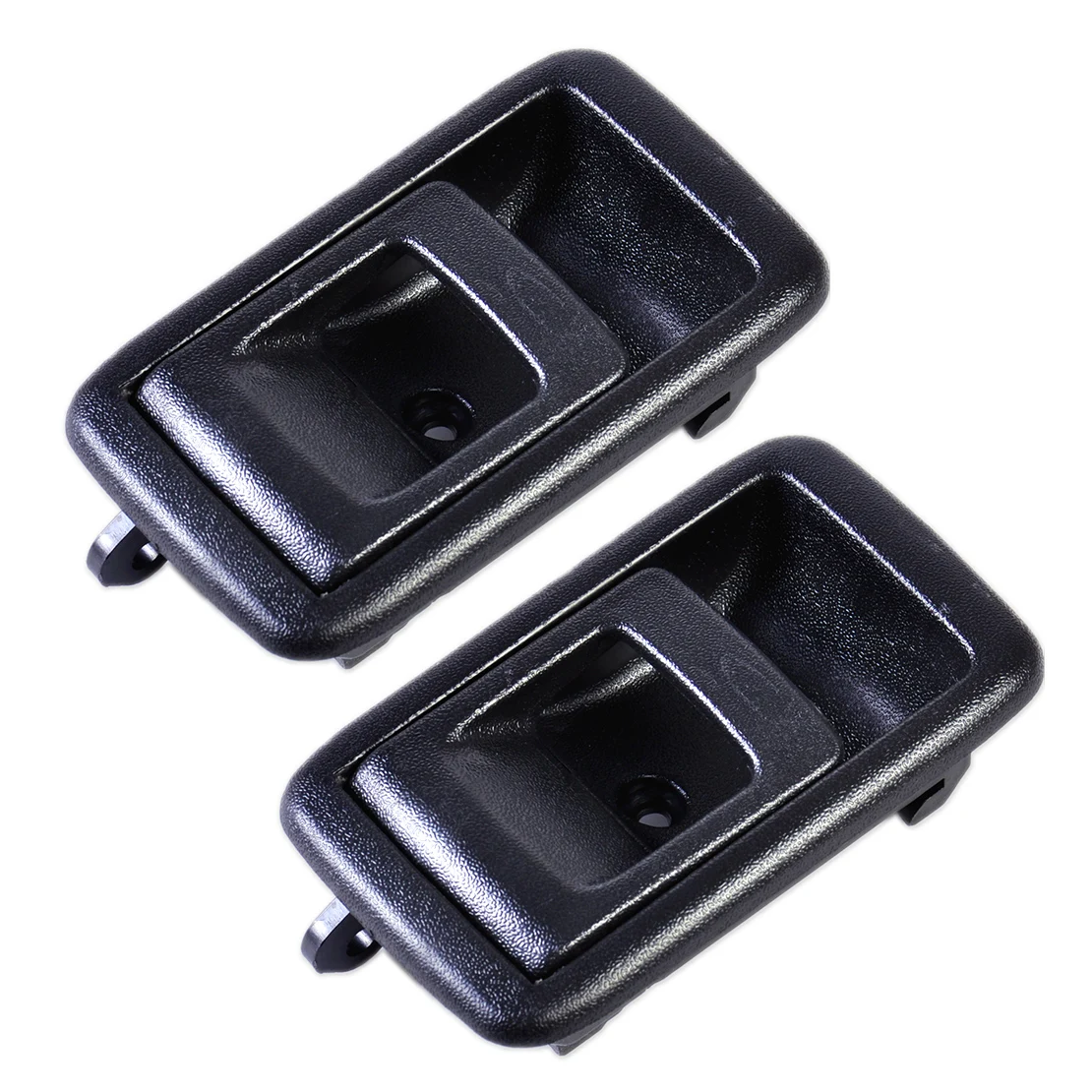 CITALL 1 Pair Car Black Interior Door Handle Inner Front Rear Left