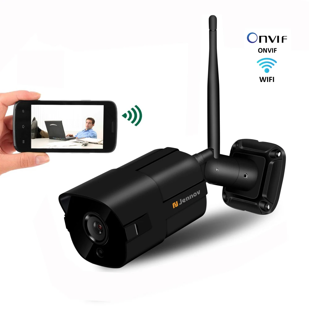 

Einnov HD ONVIF Wireless Wifi Camera Home Security IP Camera 960P 1080P Audio Outdoor Video Surveillance Bullet Camera P2P CCTV