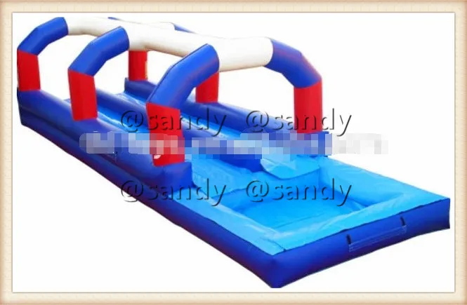 free air ship to door 7x3m Hawaiian Dual Lane Slip&amp Slide Inflatable Double Slip | Игрушки и хобби