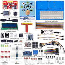 SunFounder Super Starter Learning Kit V3.0 for Raspberry Pi 3, 2 Model B & 1 Model B+ Including 123-Page Instructions Book SunFounder Super Starter Learning Kit V3.0 for Raspberry Pi 3, 2 Model B & 1 Model B+ Including 123-Page Instructions Book