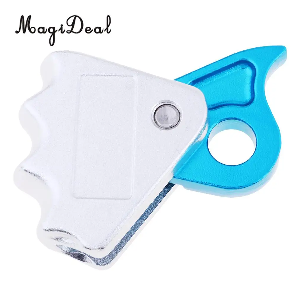 Rock Climbing Grab Fall Arrest Rope Grab Clamp Ascender For 9mm-12mm Rope